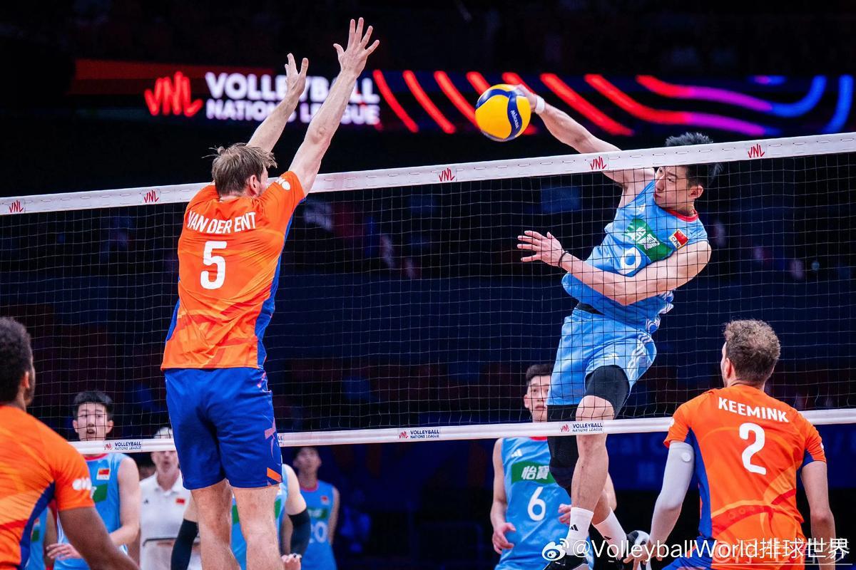 中国男排连胜势头不减 3-1力克荷兰队